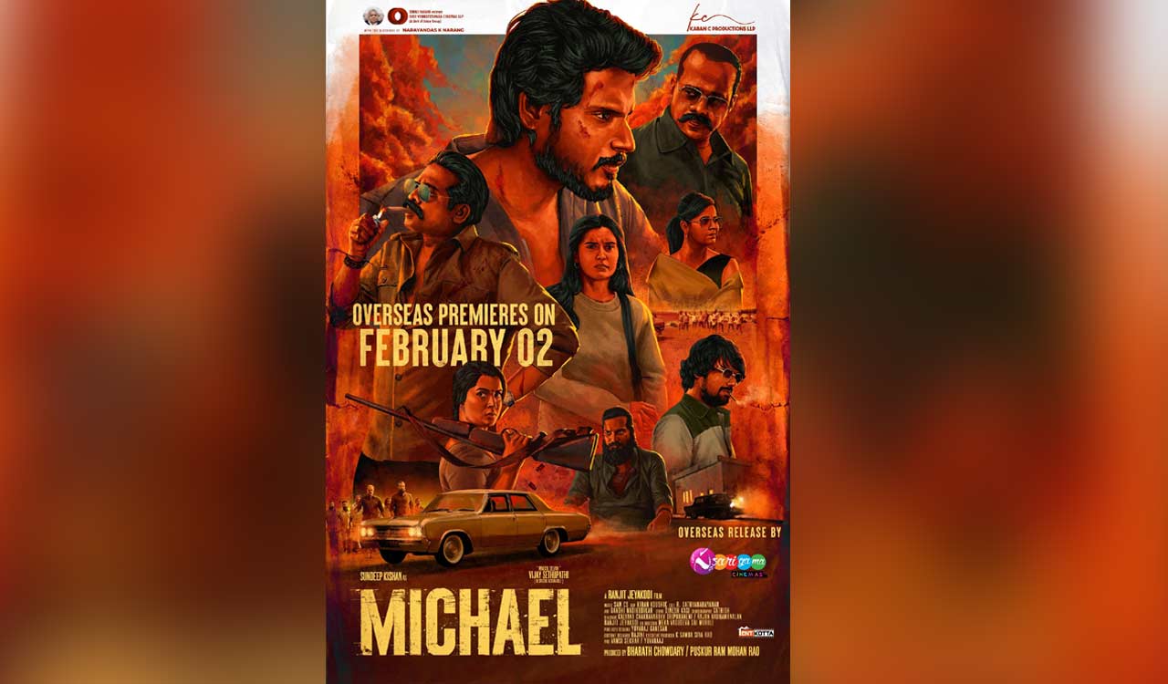 Feb 3 release set for Sundeep Kishan’s pan-India movie ‘Michael’