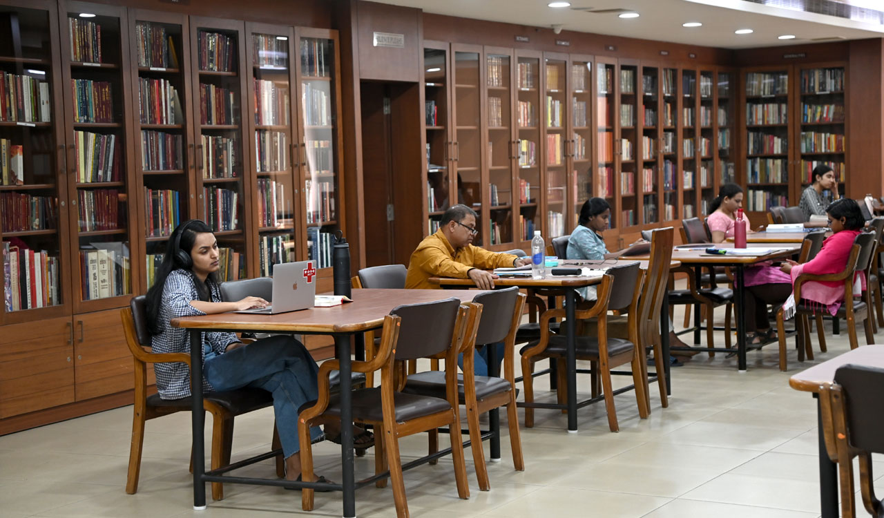 This library in Hyderabad is go-to place for job aspirants