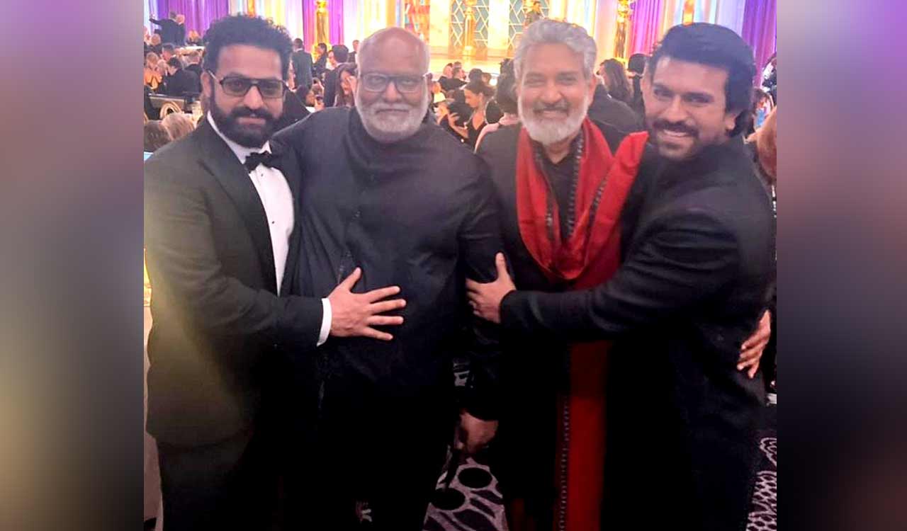 Golden Globes 2023: Ram Charan says ‘we won’ as ‘Naatu Naatu’ clinches honour