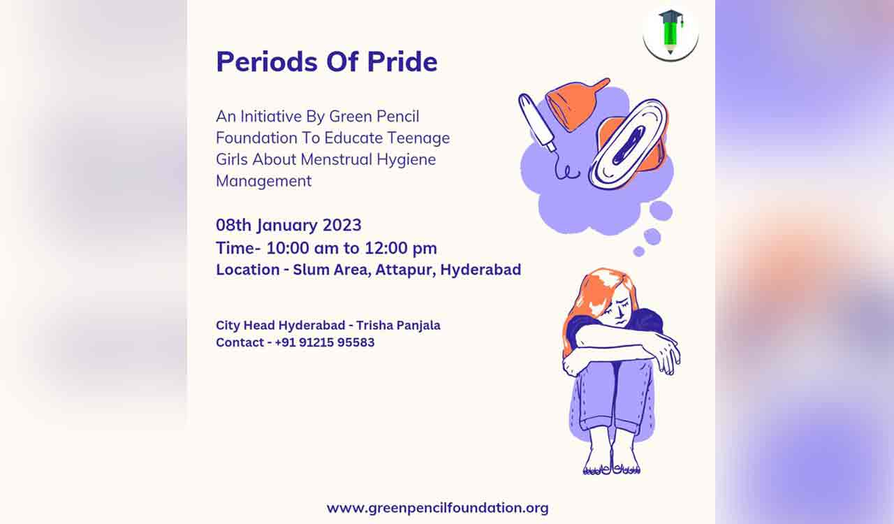 Green Pencil Foundation spreads awareness on period hygiene
