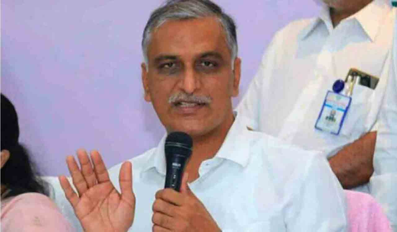 Aim for best results in Class 10: Harish Rao