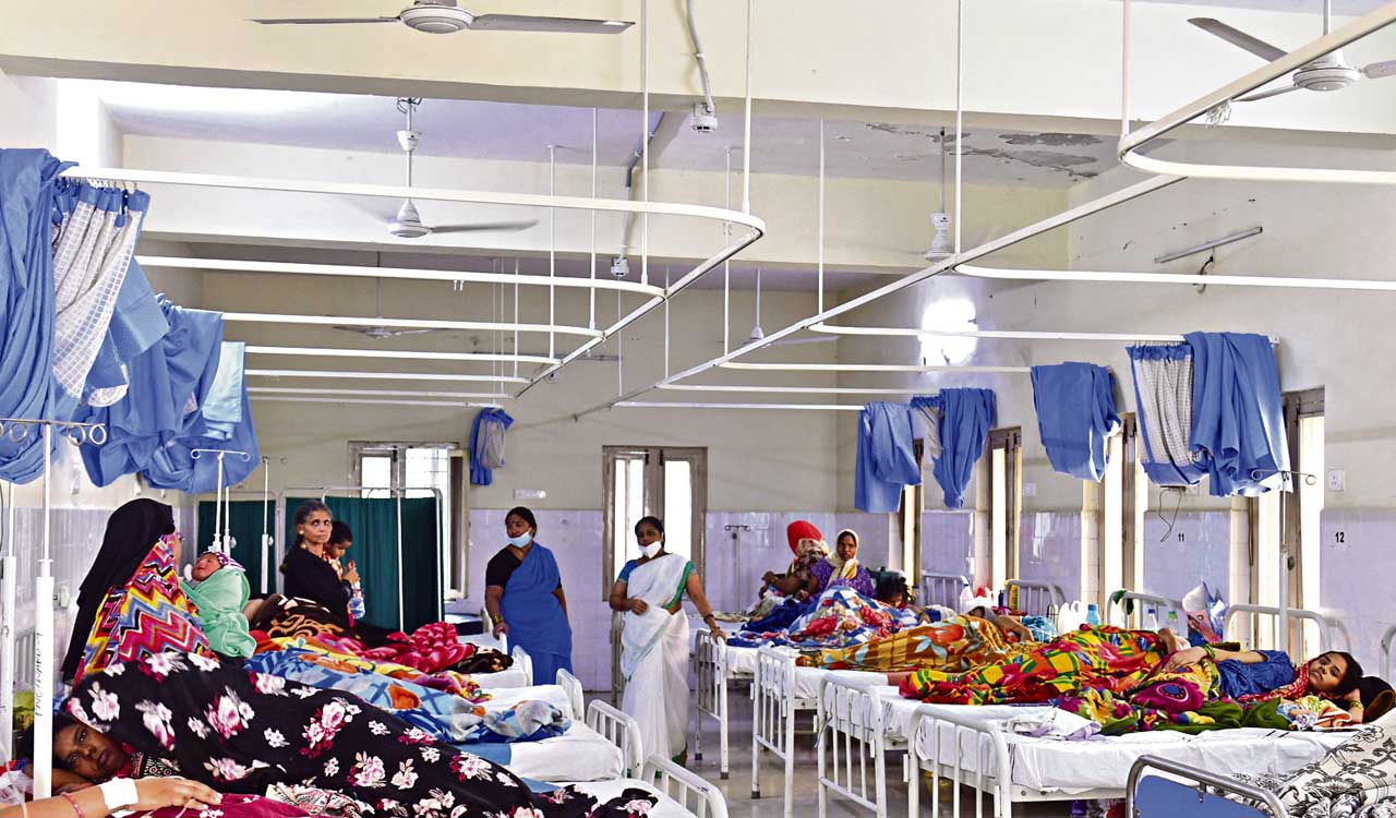 Focus on sanitation in government hospitals across Telangana