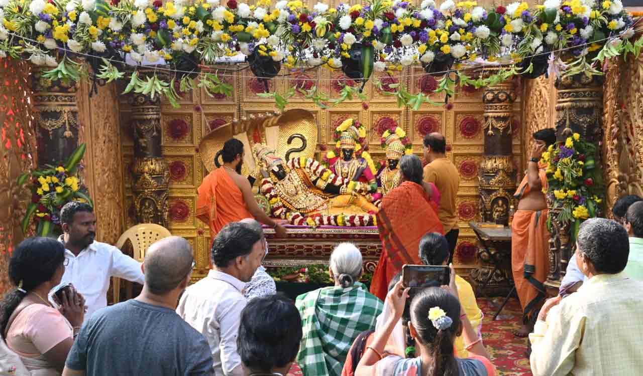 Devotees throng temples for Vaikunta Ekadasi in Hyderabad