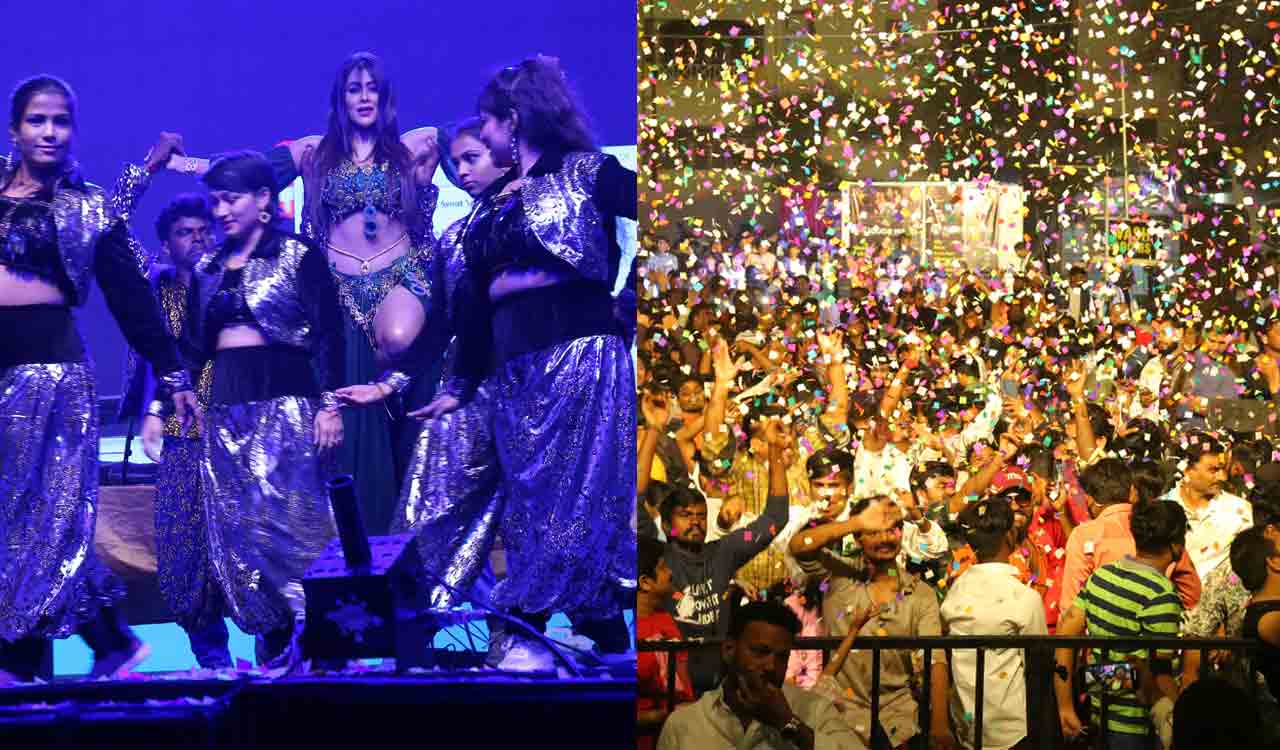 Hyderabad ushers in 2023 with gusto and fanfare