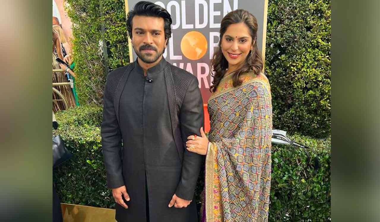 ‘I’m sooo happy my baby can experience this’: Ram Charan’s wife Upasanaon RRR’s big win at Golden Globes