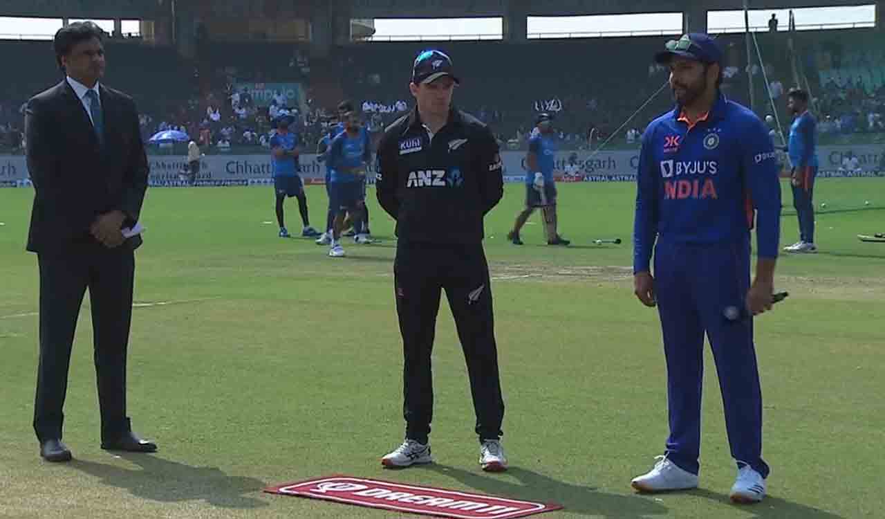 India wins toss, opts to field first against NZ in 2nd ODI