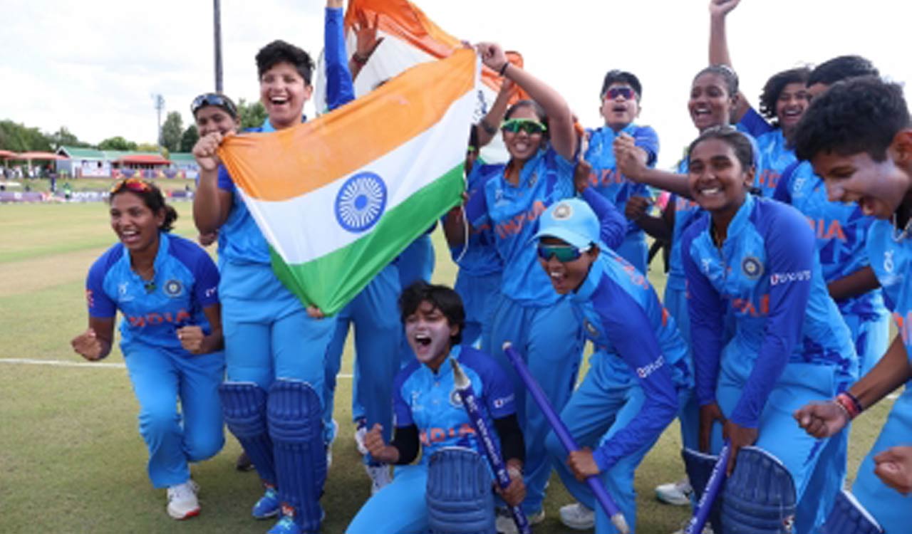India lift inaugural U-19 Women’s T20 World Cup title after beating England