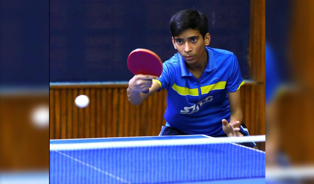 Twin titles for Jatin Dev at TS Inter-District Table Tennis Championship