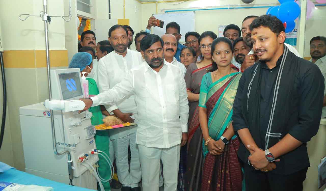 Quality healthcare accessible to poor people with CM KCR’s initiatives: Jagadish Reddy