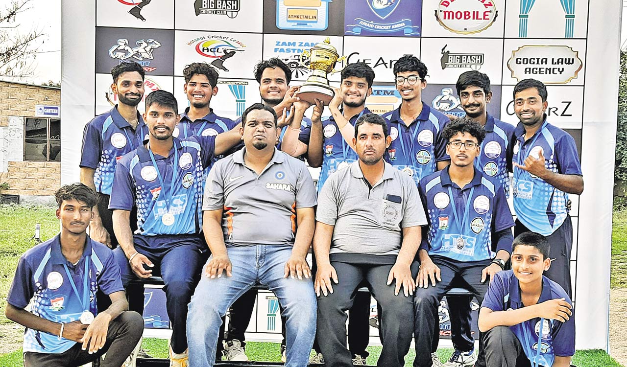 SSGF Hyderabad emerge champions at Junior National Cricket League