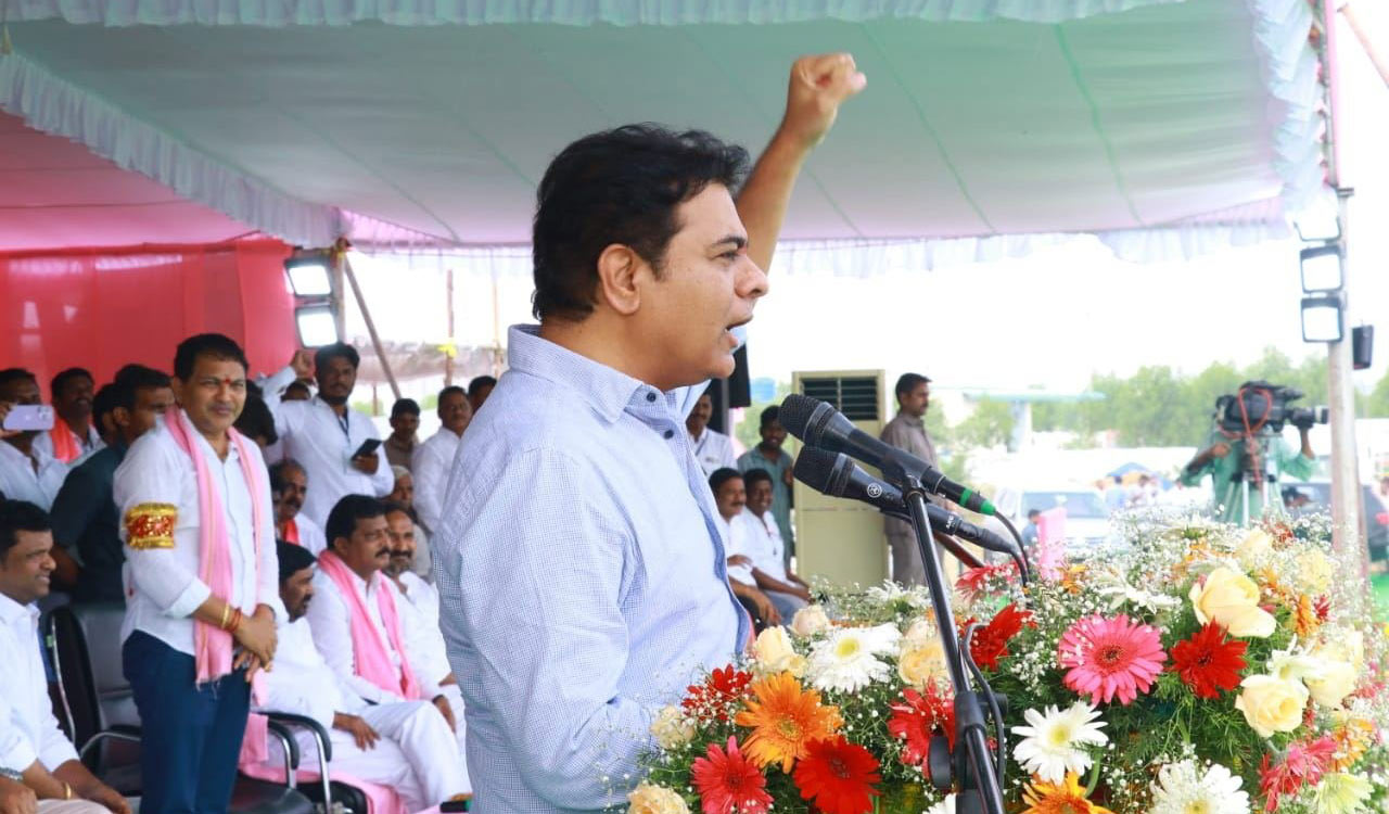 KTR challenges BJP to disprove unfair tax devolution to Telangana