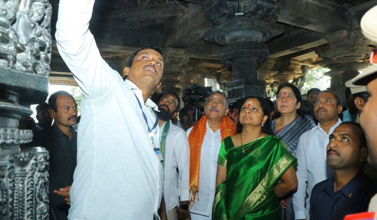 MLC Kavitha demands Centre to accord national status for Medaram jatara