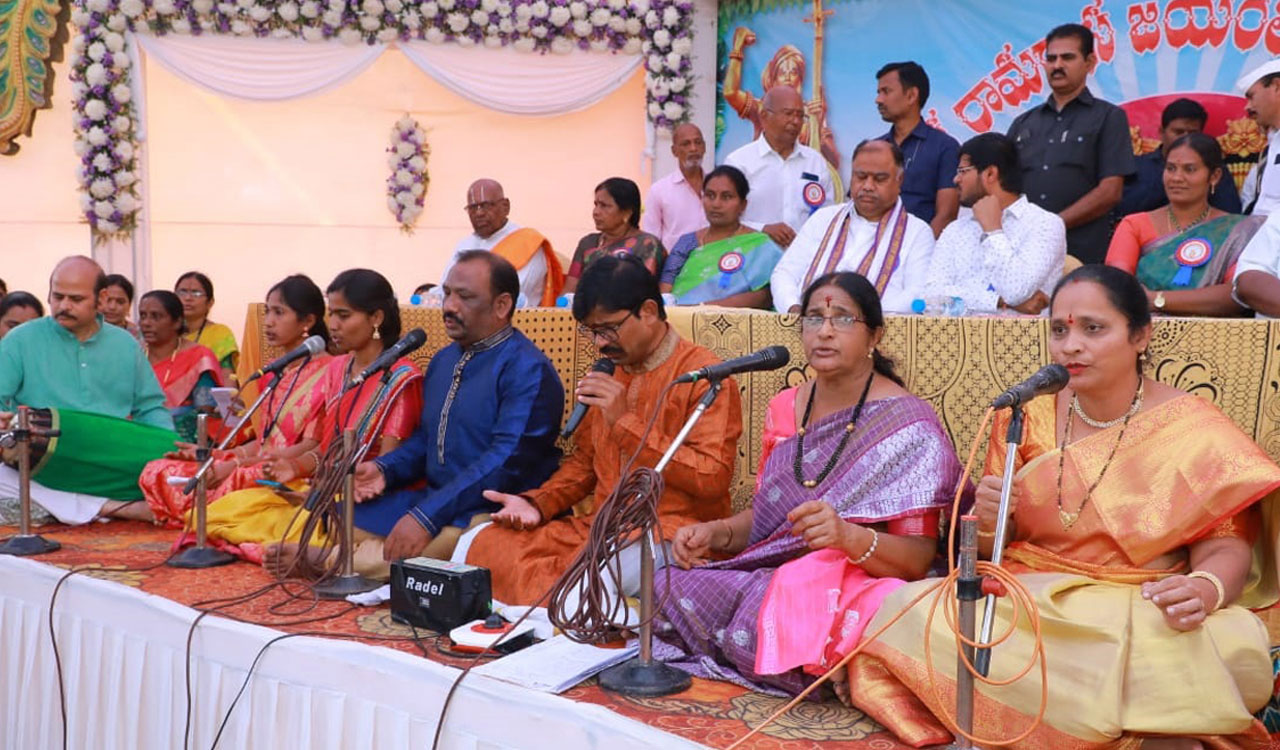 Three-day jayanti celebrations of Bhakta Ramadasu begins in Khammam