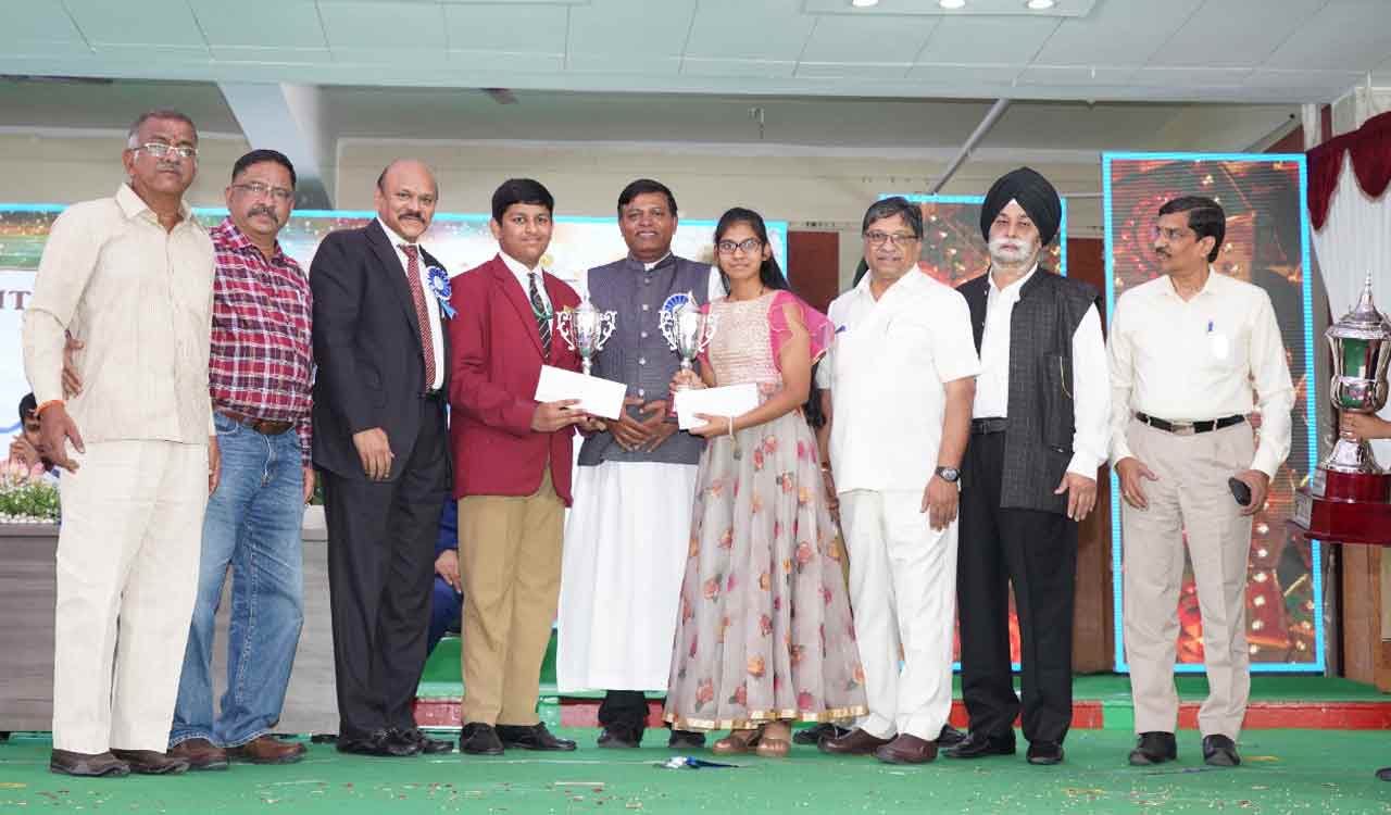 Hyderabad: Little Flower High School celebrates its Awards Day