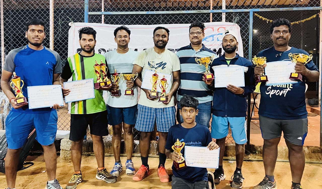 Double delight for Lalu Yadav at Goldslam Tennis Tournament