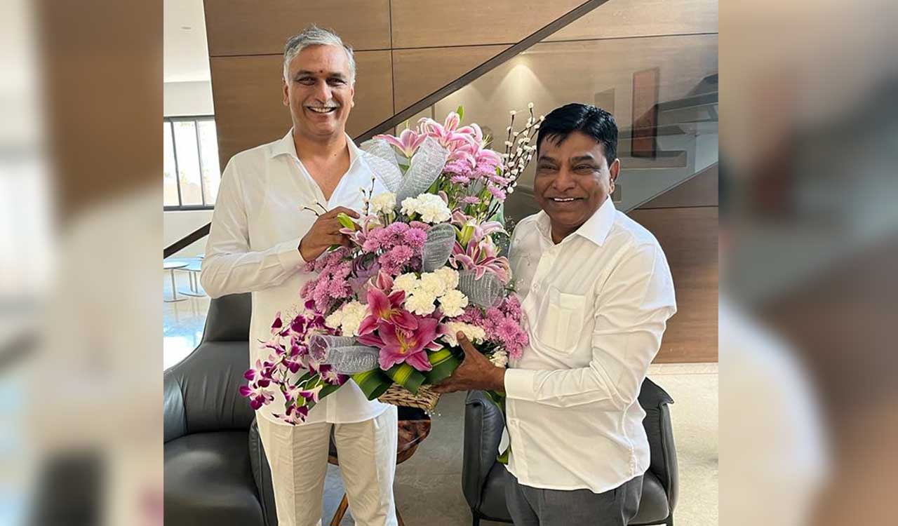 Nama congratulates Harish Rao for BRS public meeting’s success