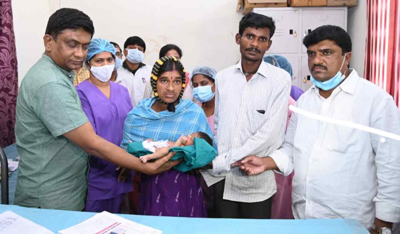 Telangana: Baby swapping case in Mancherial solved