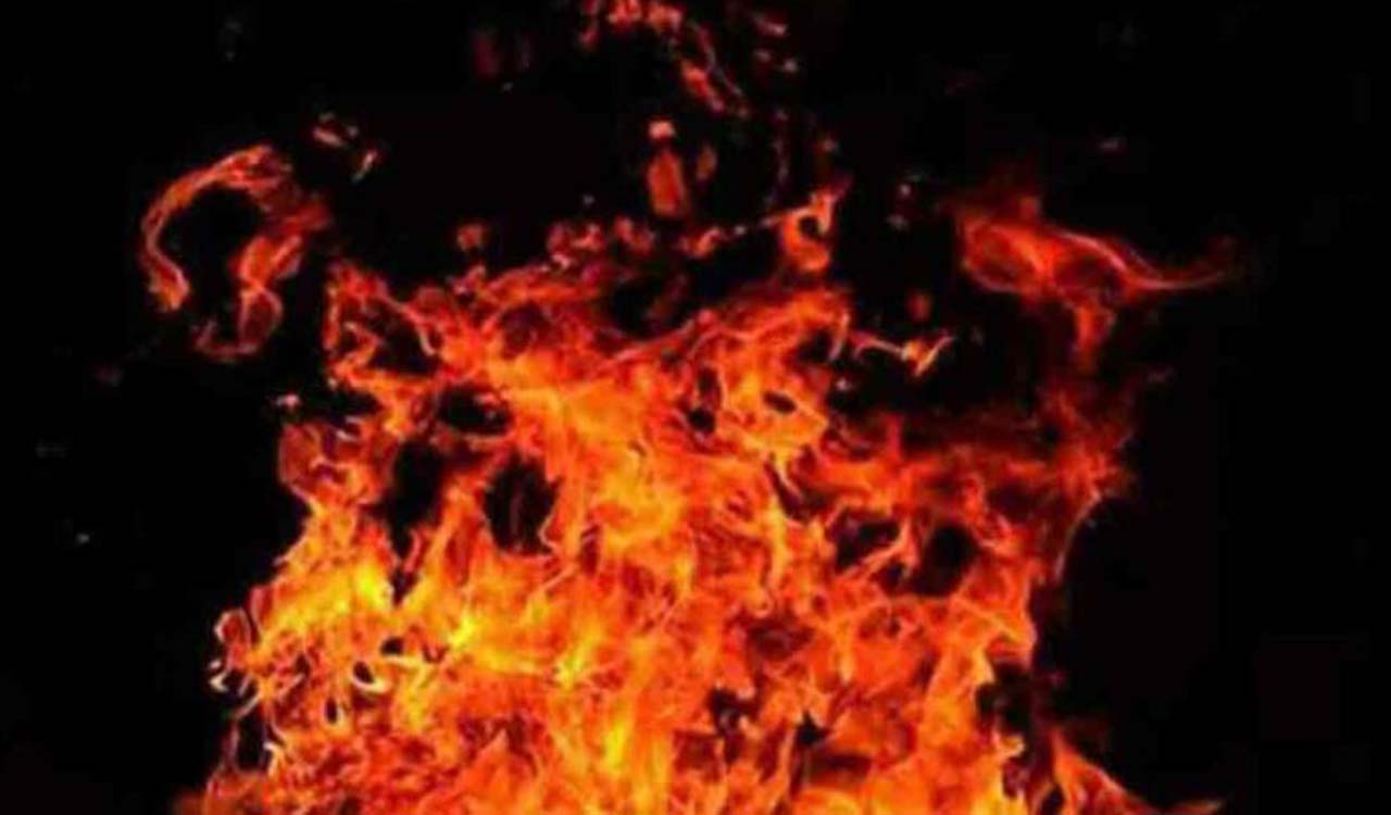 Puja material worth Rs 10 lakh gutted in Mancherial