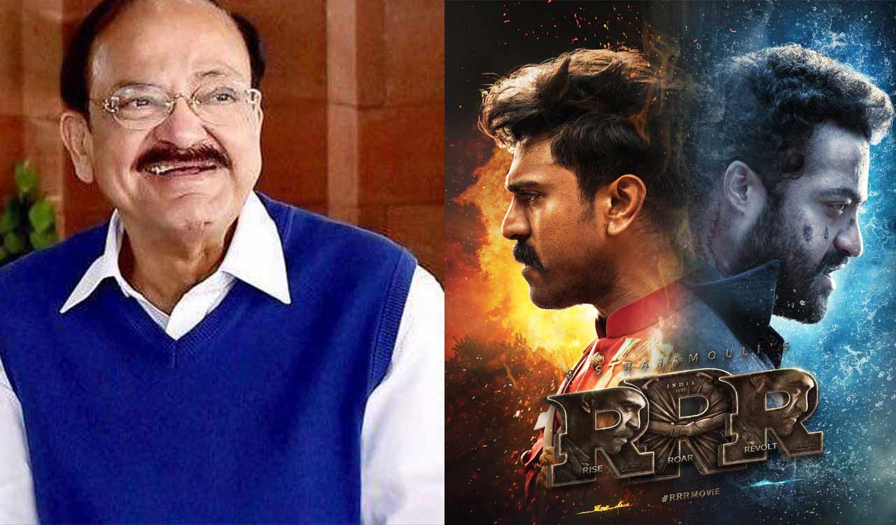 Matter of pride for Telugus: Venkaiah Naidu on Golden Globe award for ‘RRR’
