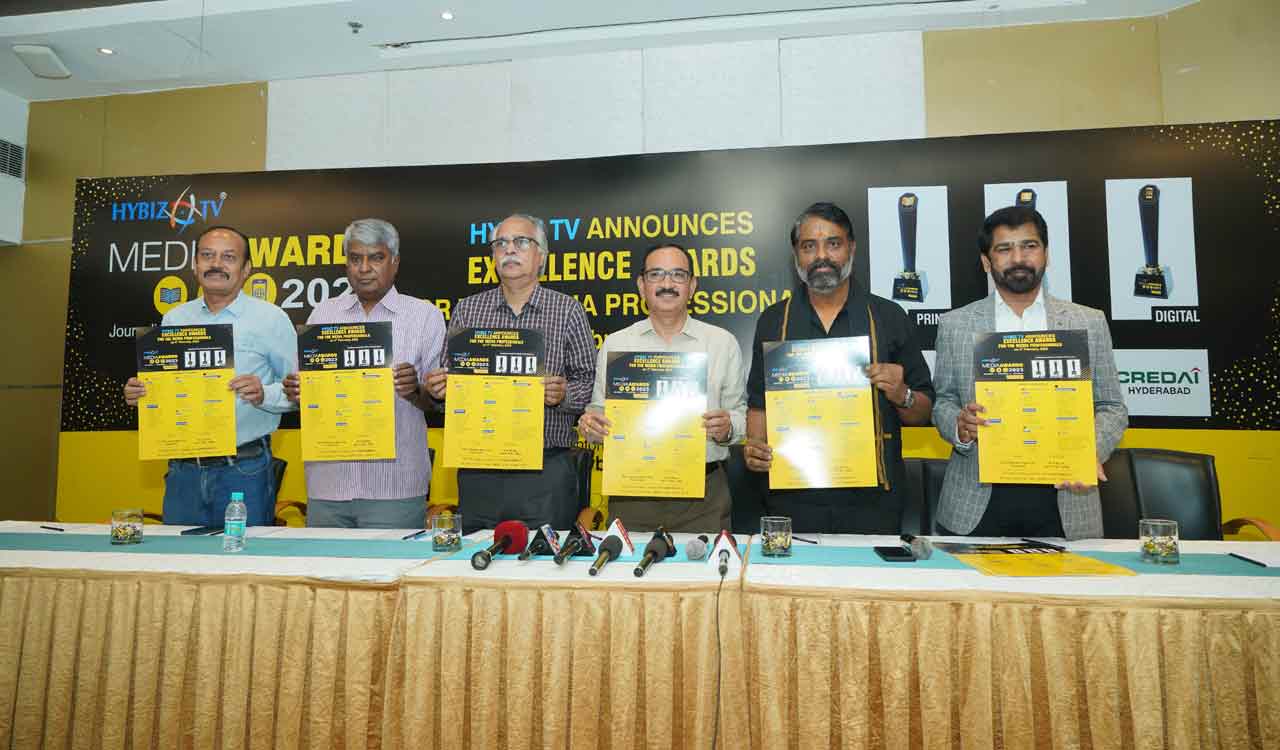 Hyderabad: Hybiztv announces 3rd edition of its media awards