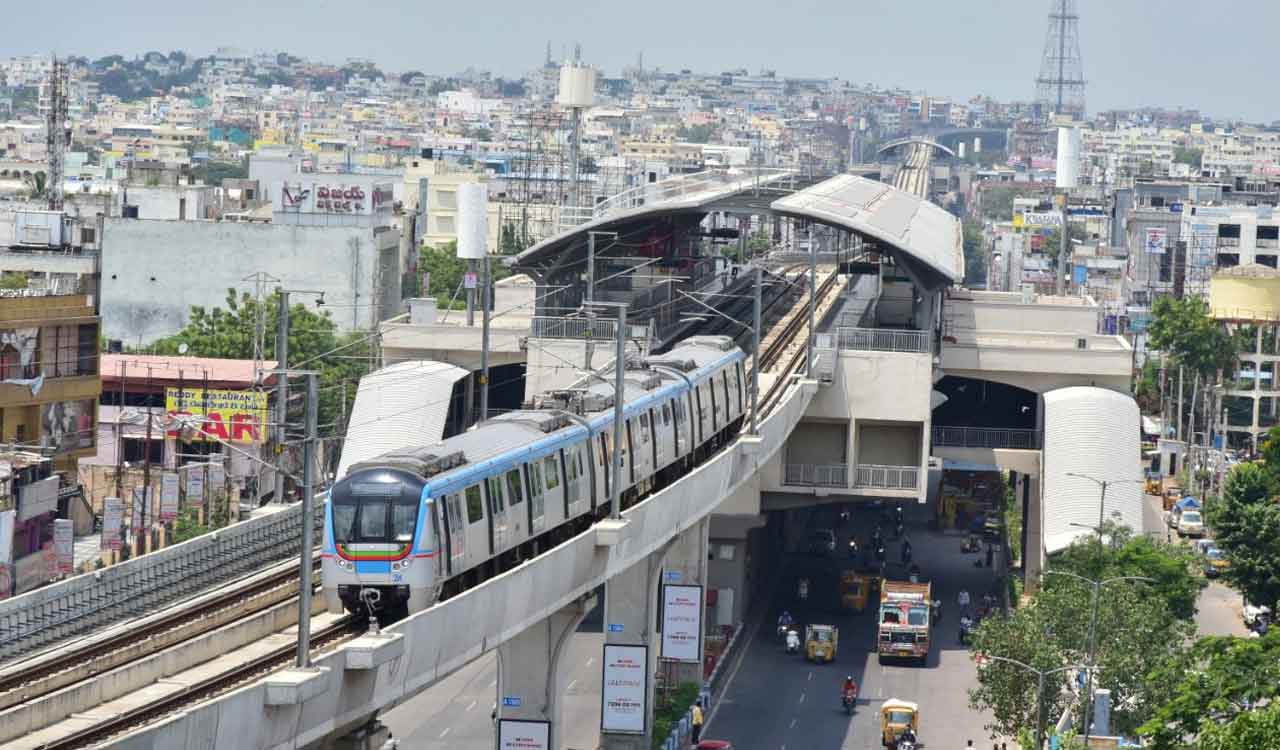 Work in progress to fine-tune alignment for Hyderabad Metro