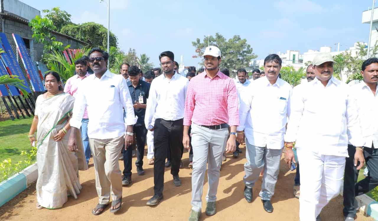 Parks developed at Gollapadu to be inaugurated soon by KTR: Puvvada