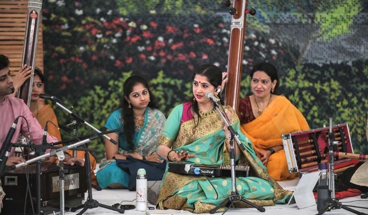 Hyderabad: Ten-day long music concert commences at Kanha Shanti Vanam