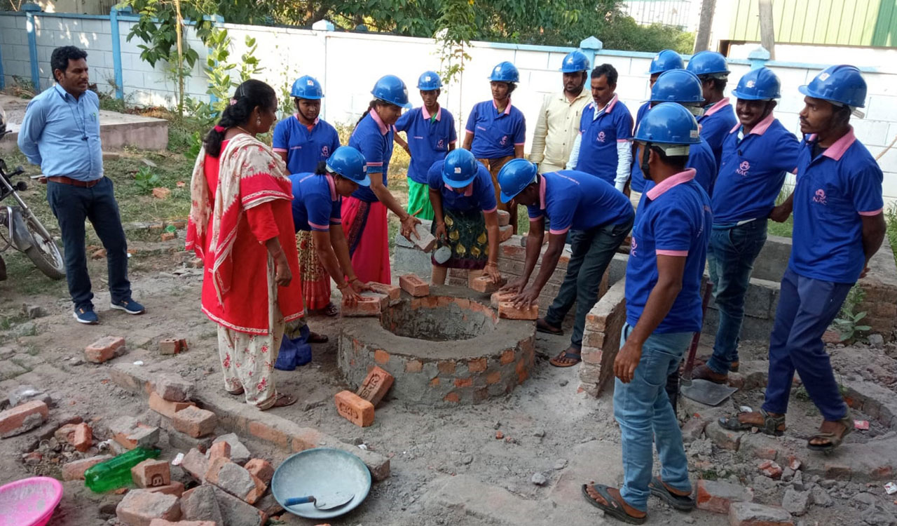Kothagudem: NAC training centre helps construction workers hone their skills