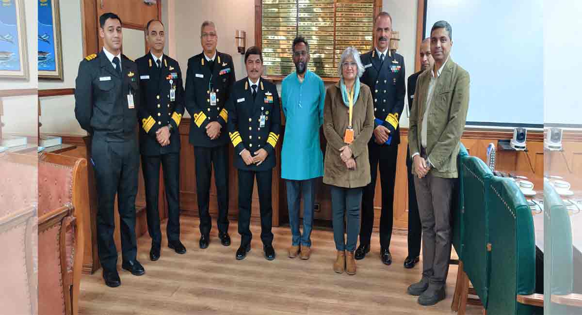 IITH joins hands with Indian Navy to set up Co-developmental Technology Innovation Centre