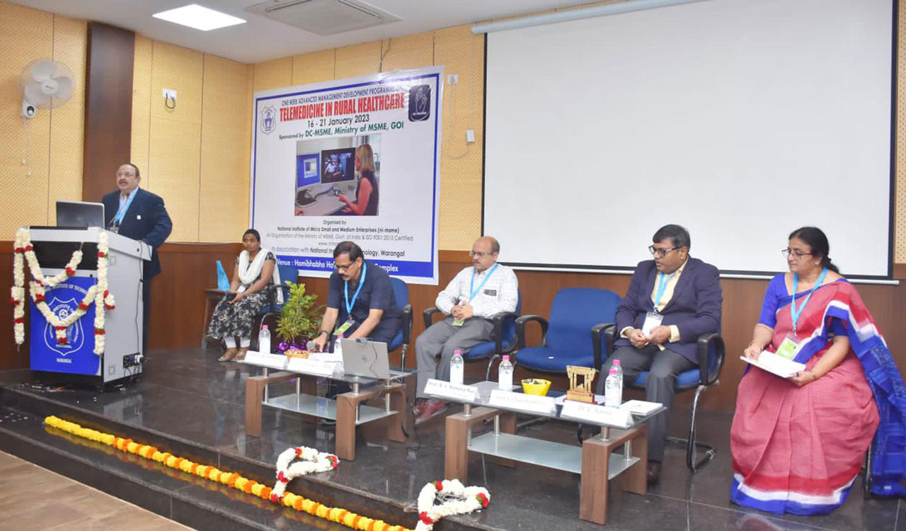 One-week programme on ‘Telemedicine for Rural Healthcare’ at NIT-Warangal