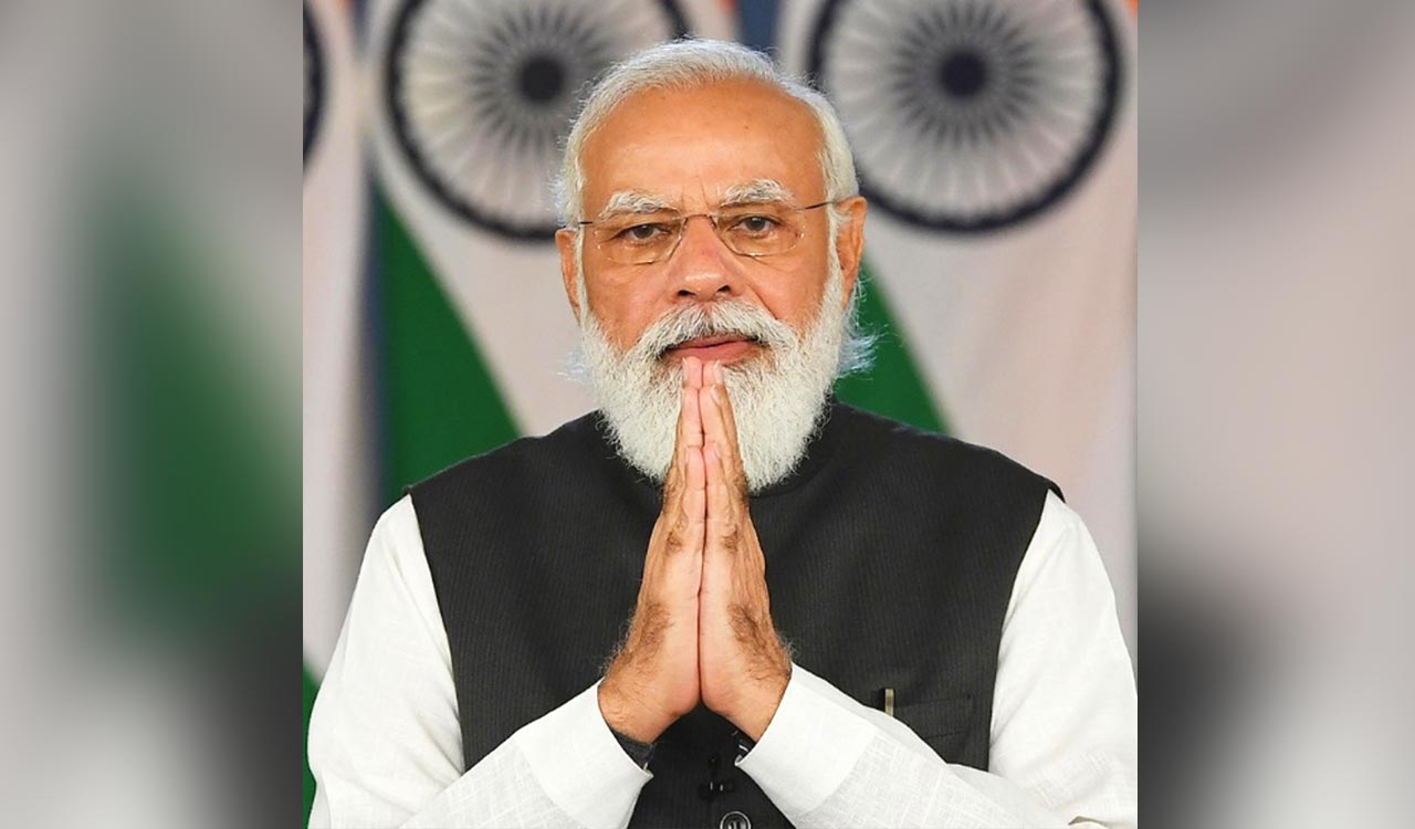 PM Modi greets people on New Year