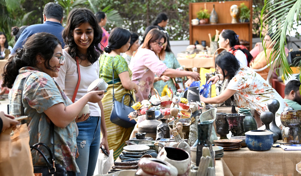 Hyderabad turns into a paradise for pottery lovers, art connoisseurs