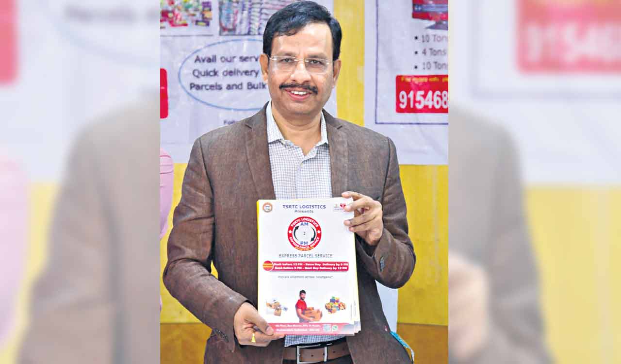 TSRTC launches ‘AM2PM’ cargo service