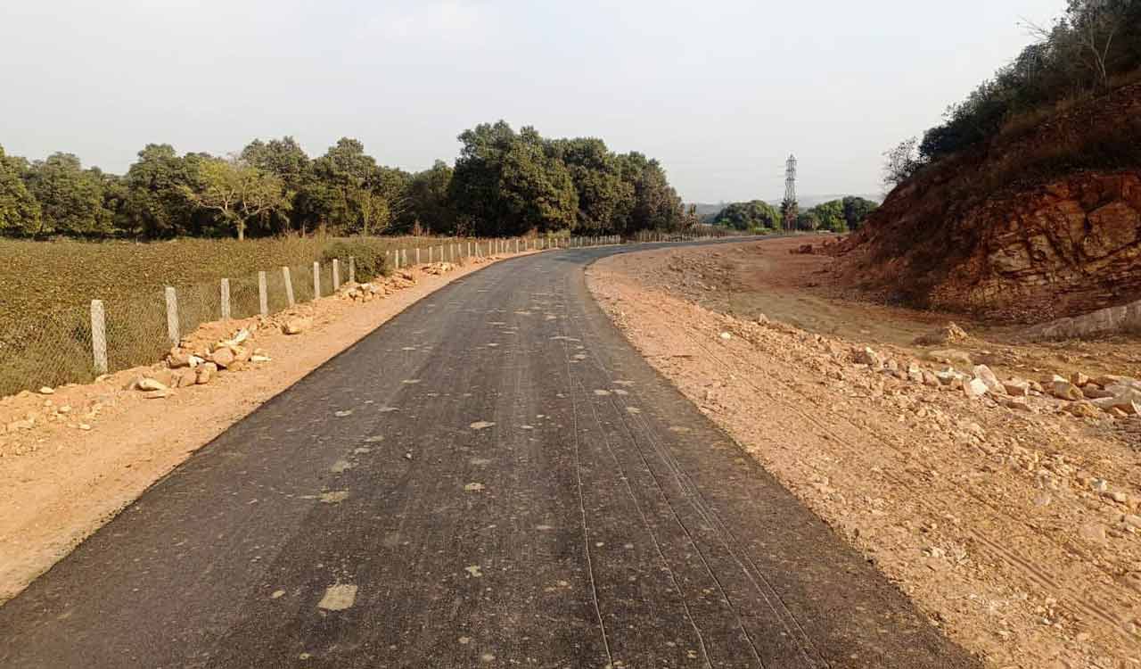 Government Whip Balka Suman keeps his promises in completion of road construction in Mancherial