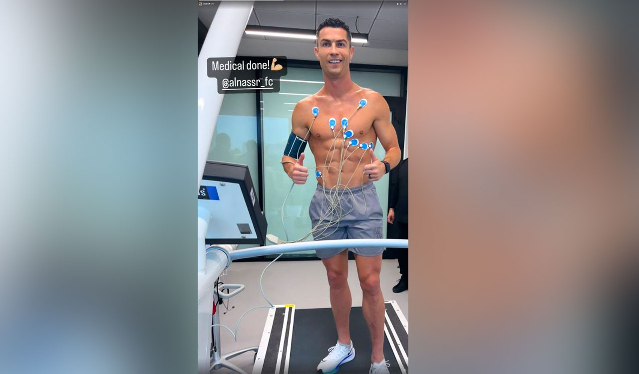 Ronaldo shares medical update from his new club ‘Al Nassr’