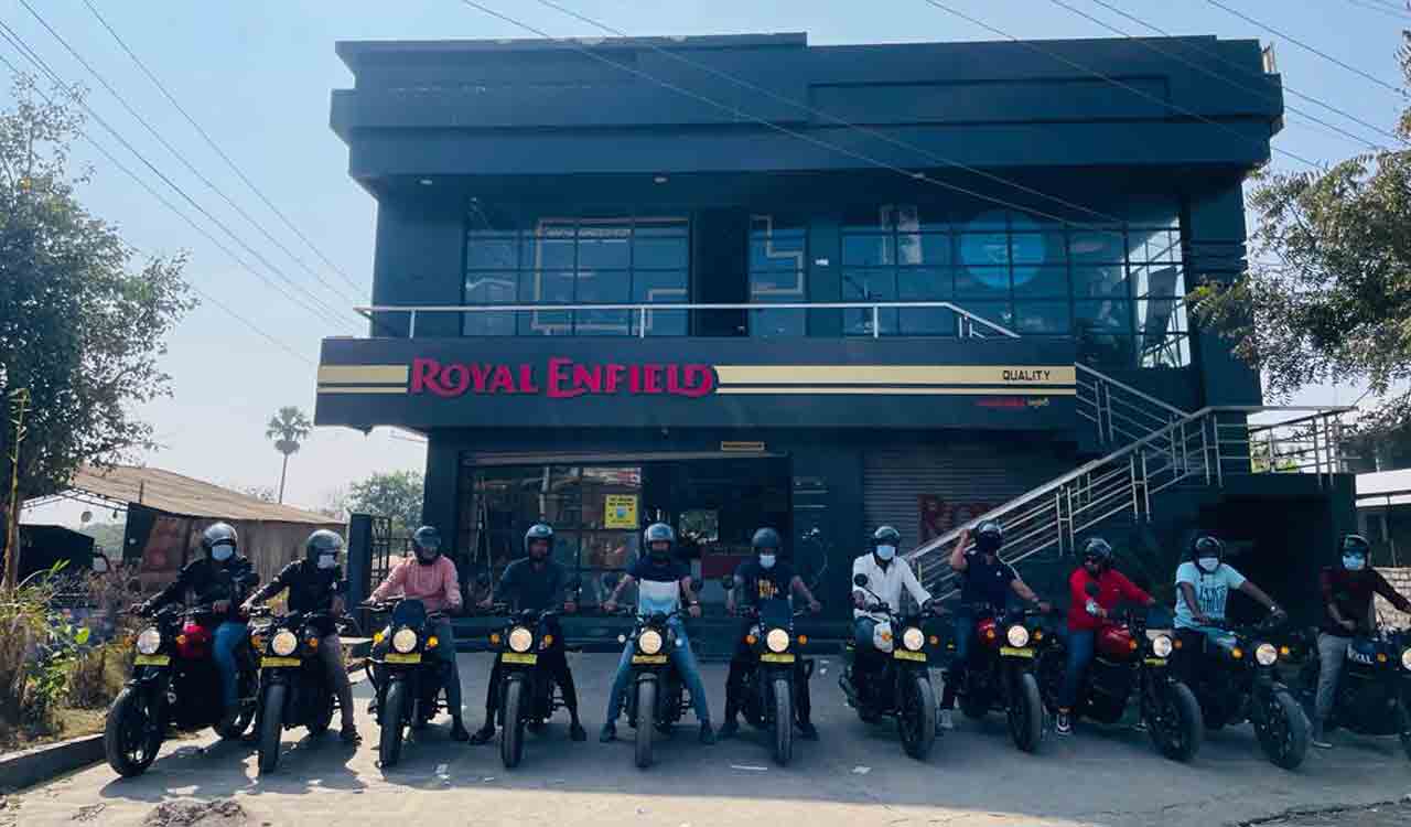 Royal Enfield conducts special ride across Telangana