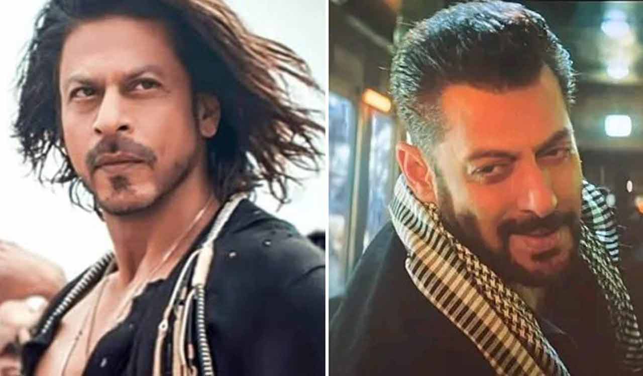 ‘Pathaan’ SRK talks about box-office success, tags ‘Tiger’ Salman as ‘GOAT’