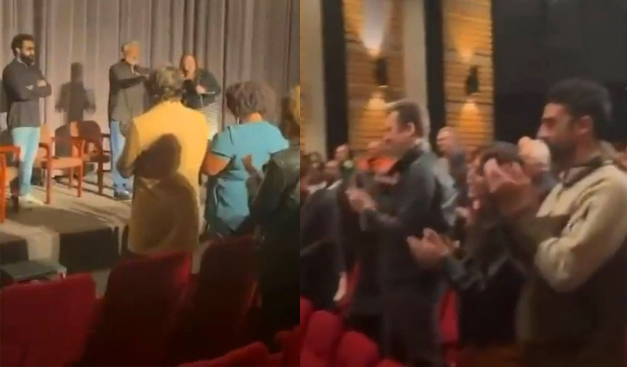 SS Rajamouli, Jr NTR receive standing ovation during ‘RRR’ screening in LA