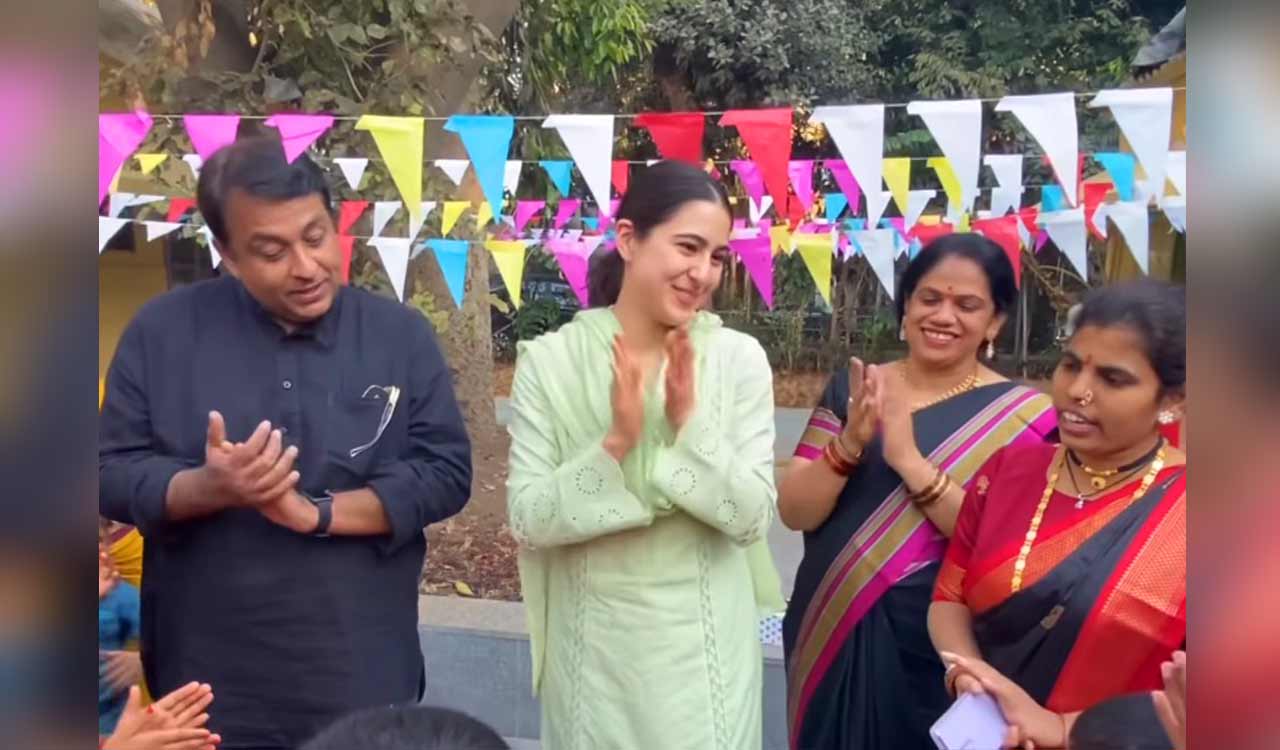 Sara Ali Khan celebrates with NGO kids on Sushant Singh Rajput’s birth anniversary
