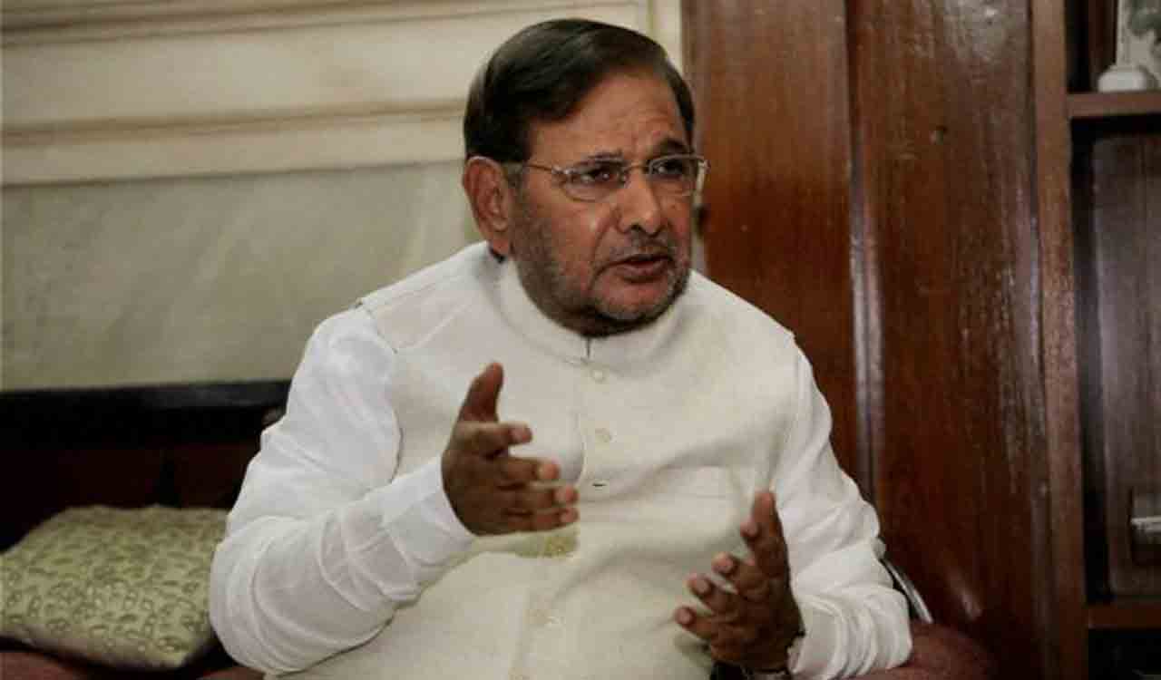 CM KCR condoles demise of Sharad Yadav