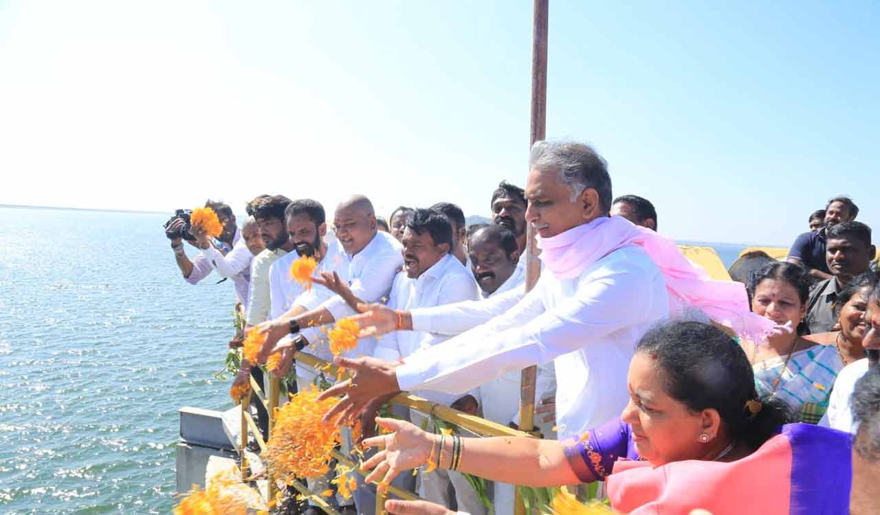 Ranganayaka Sagar left canal to irrigate 70,000 acres: Harish Rao