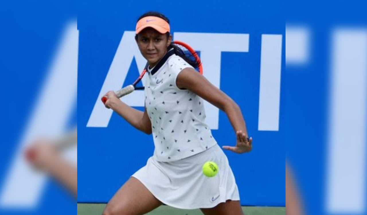 Telangana’s Rashmikaa enters main draw of ITF Women‘s Tennis Tournament