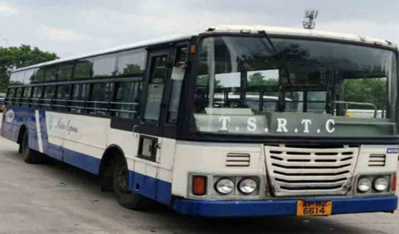 TSRTC buses involved in 13 per cent road crashes in 2022