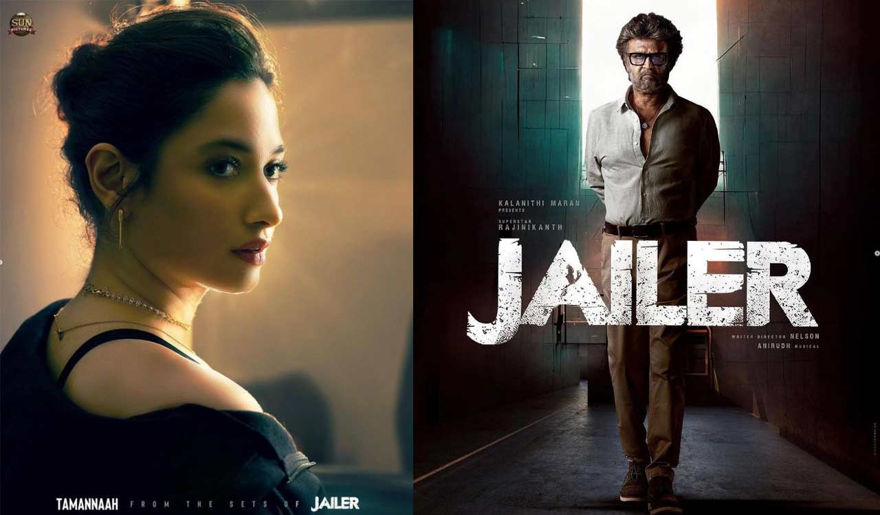 Tamannaah Bhatia confirms being part of Rajinikanth’s ‘Jailer’, shares first look