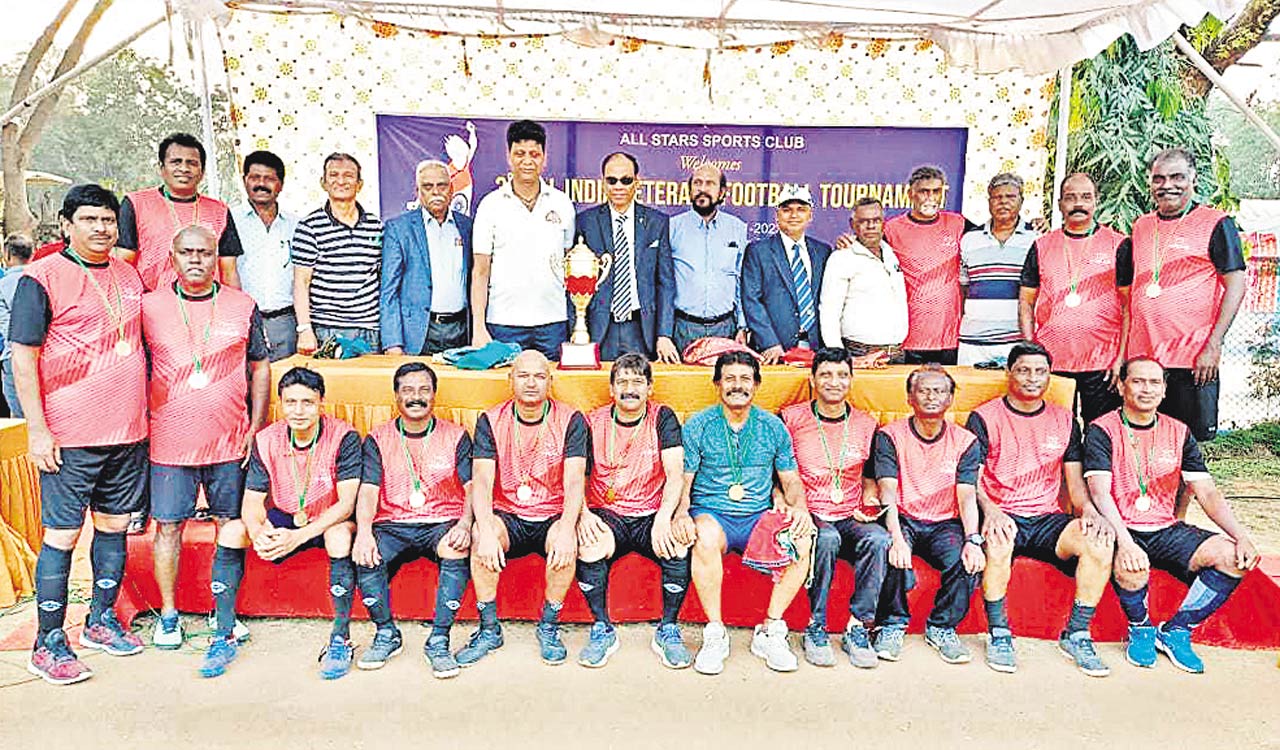 Goa emerge champions of Veterans Football Tournament