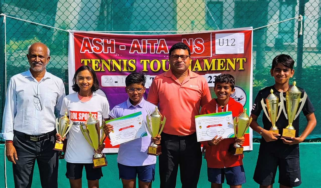 Twin tennis titles for Vivaan at U-12 AITA National Series