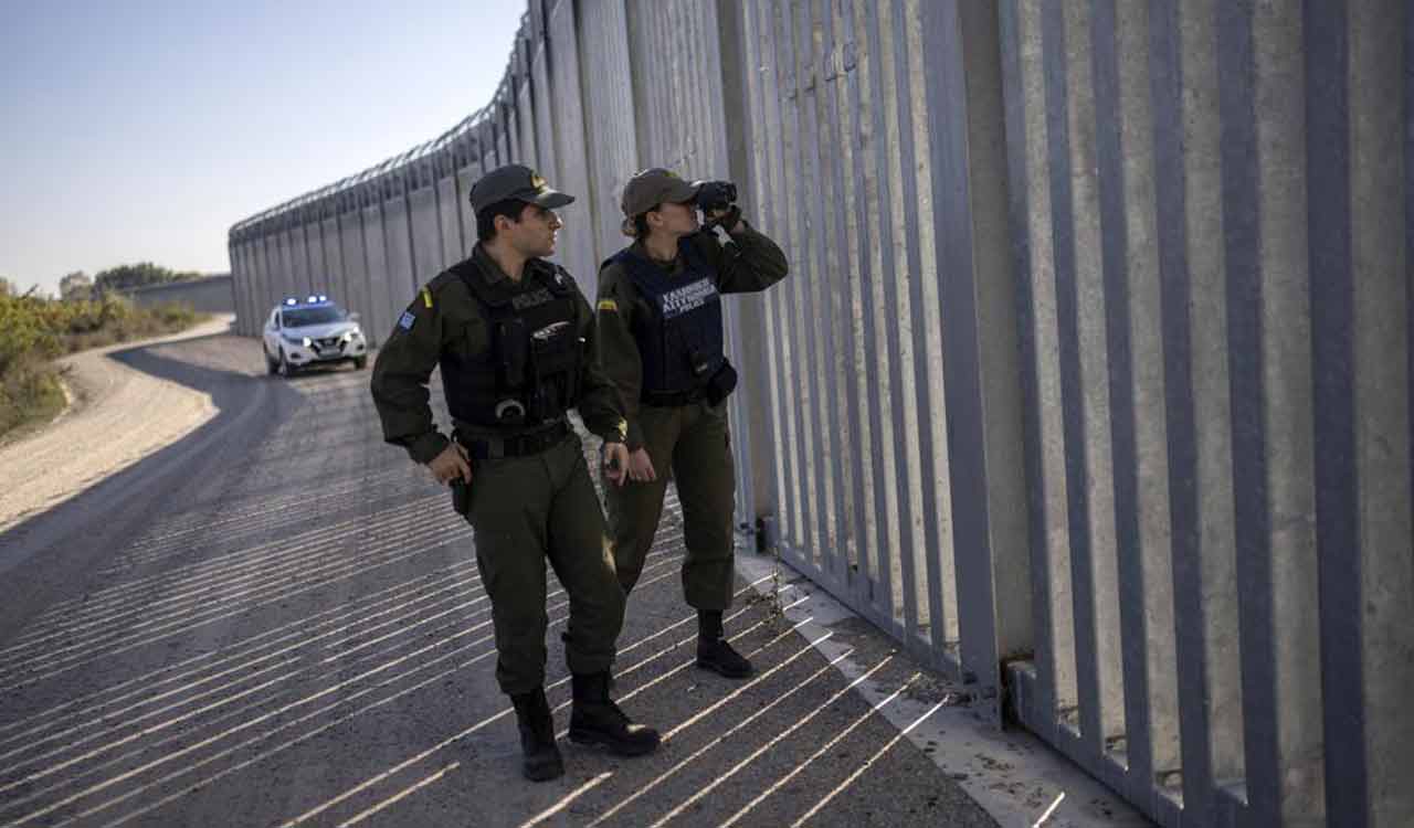 Greece expanding border wall, calls for EU help on migration