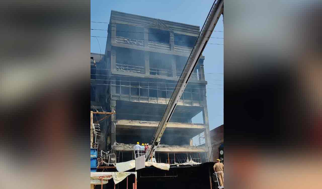 Minster’s Road Fire Accident: Drone sent in to charred building