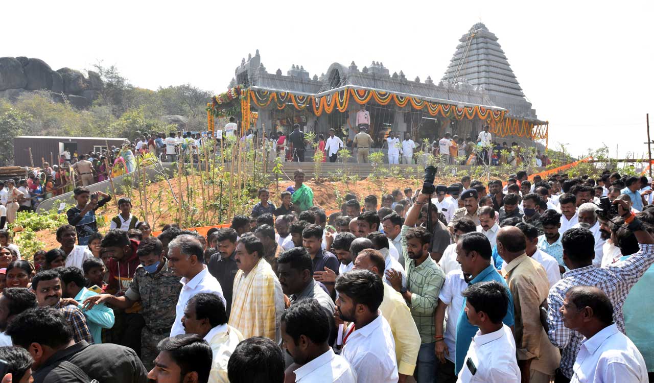 CM KCR striving for restoration of ancient temples in Telangana: Harish Rao