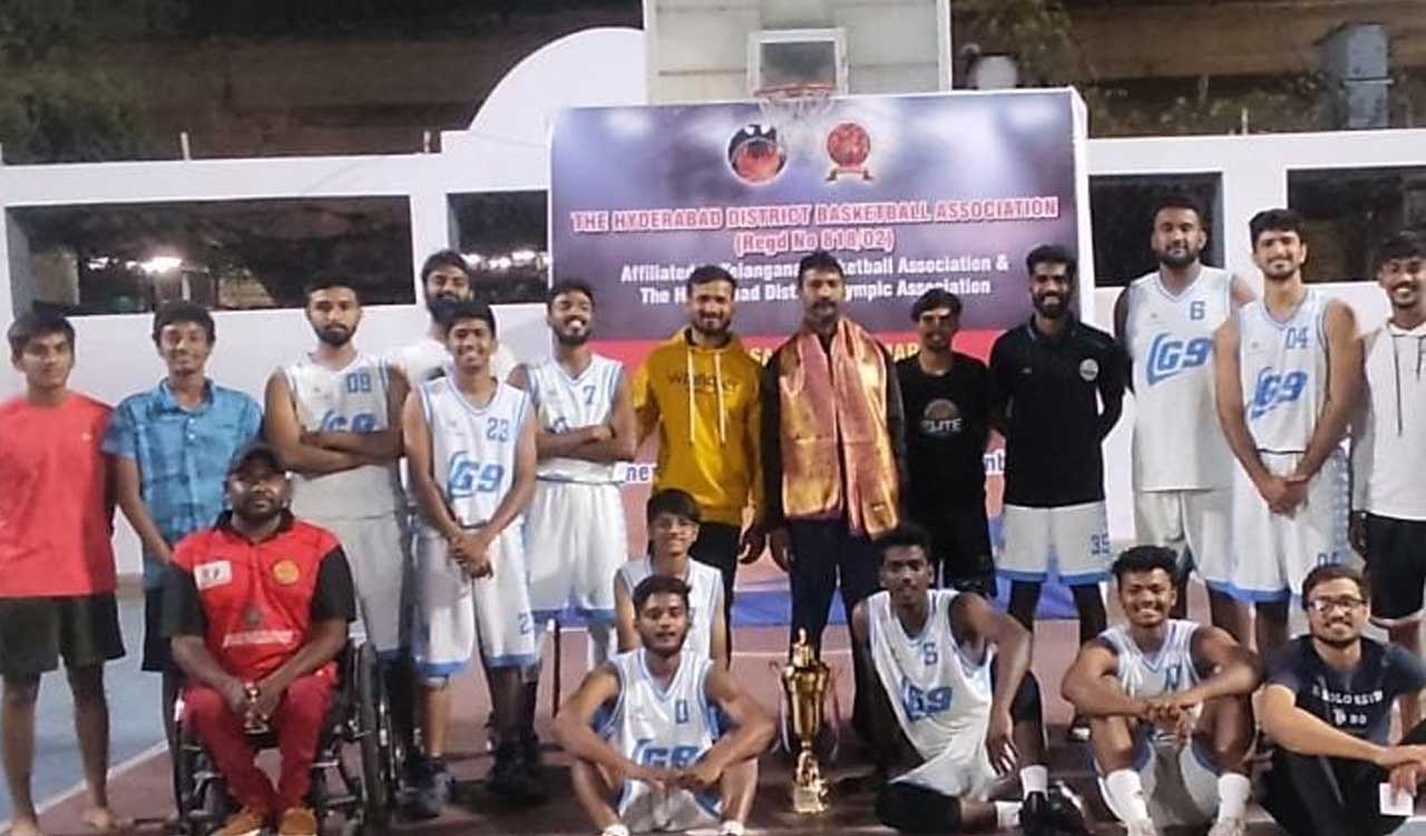 Hyderabad: KVBR crowned basketball champions